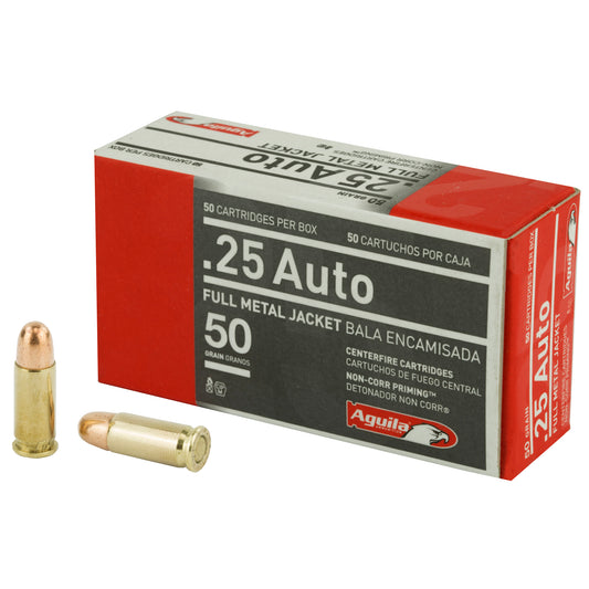 AGUILA 25ACP 50GR FMJ 50/1000