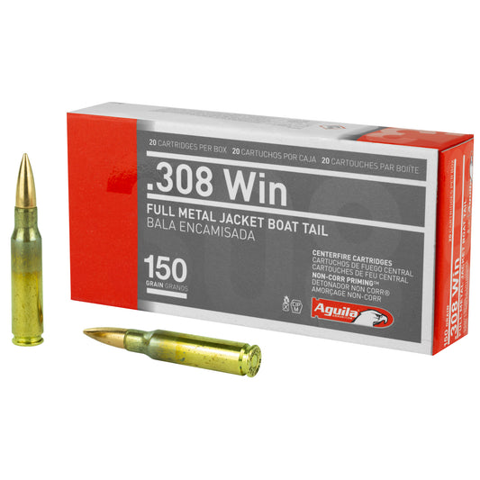 AGUILA 308WIN 150GR FMJBT 20/500