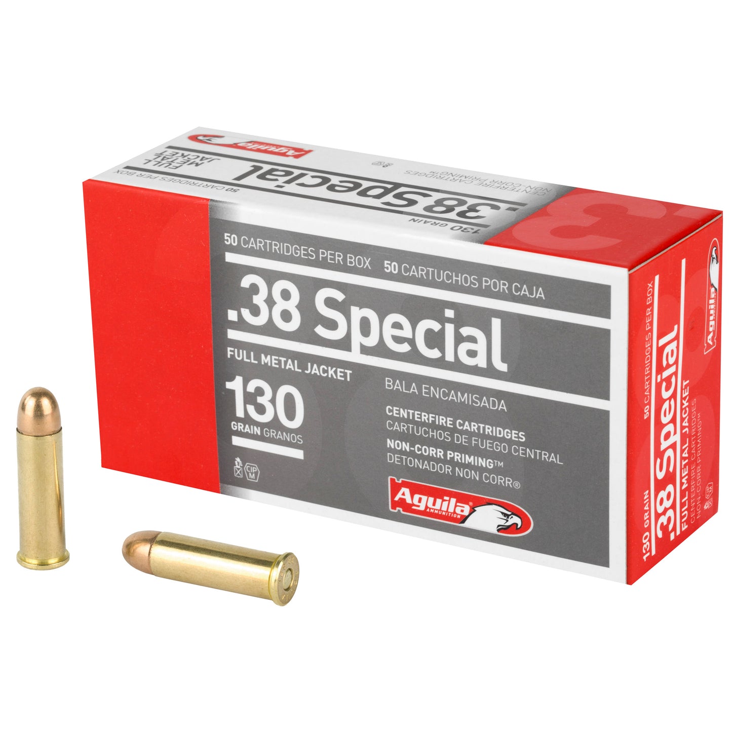 AGUILA 38SPL 130GR FMJ 50/1000