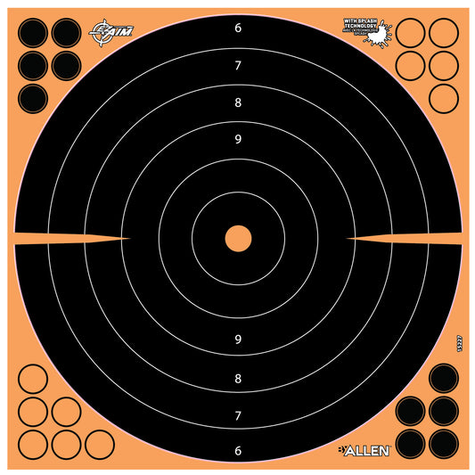 ALLEN EZ AIM 16X16 BULLSEYE 5PK