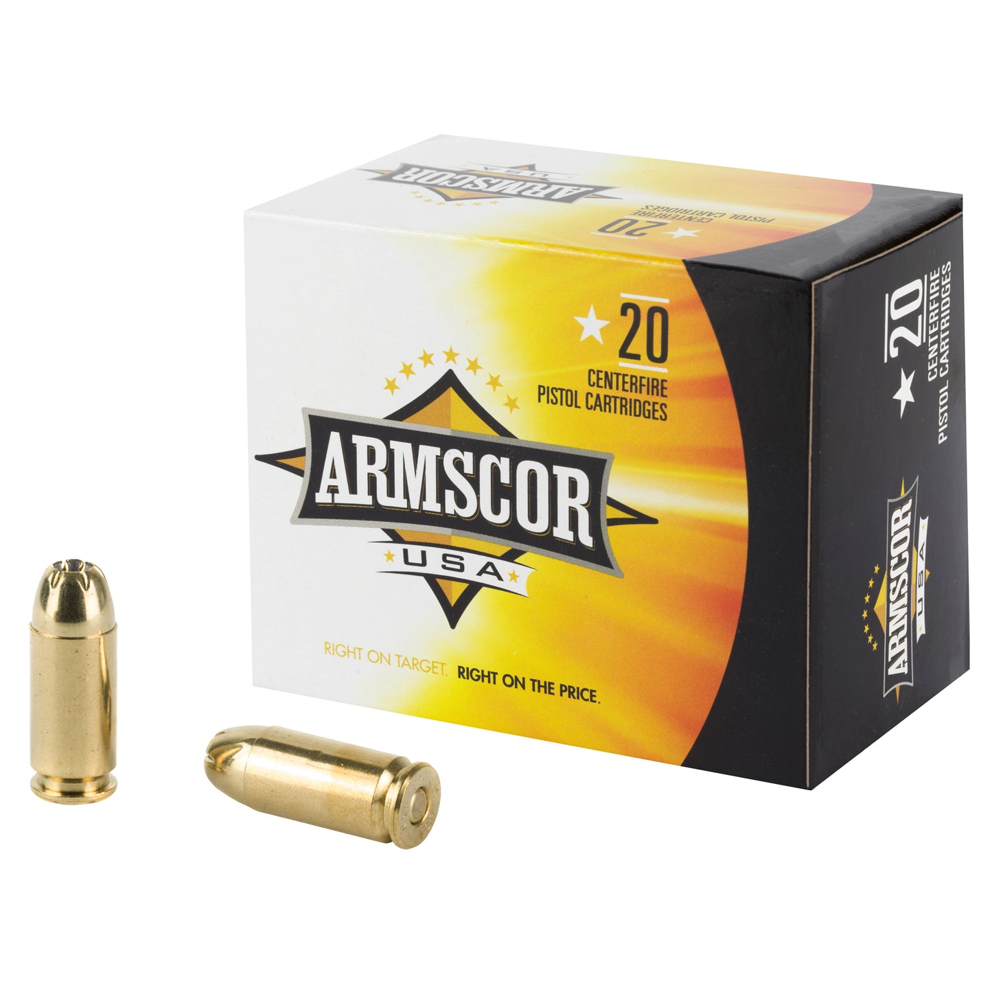 ARMSCOR 40S&W 180GR JHP 20/500