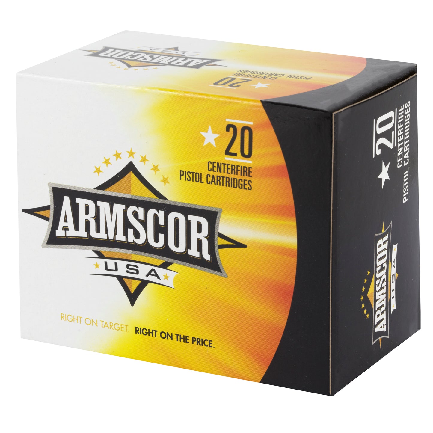 ARMSCOR 40S&W 180GR JHP 20/500