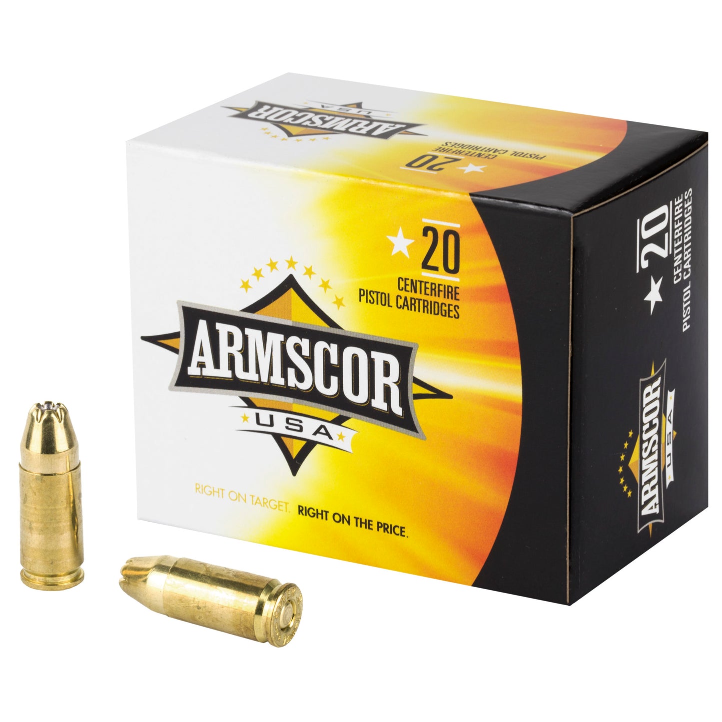 ARMSCOR 9MM 124GR JHP 20/500