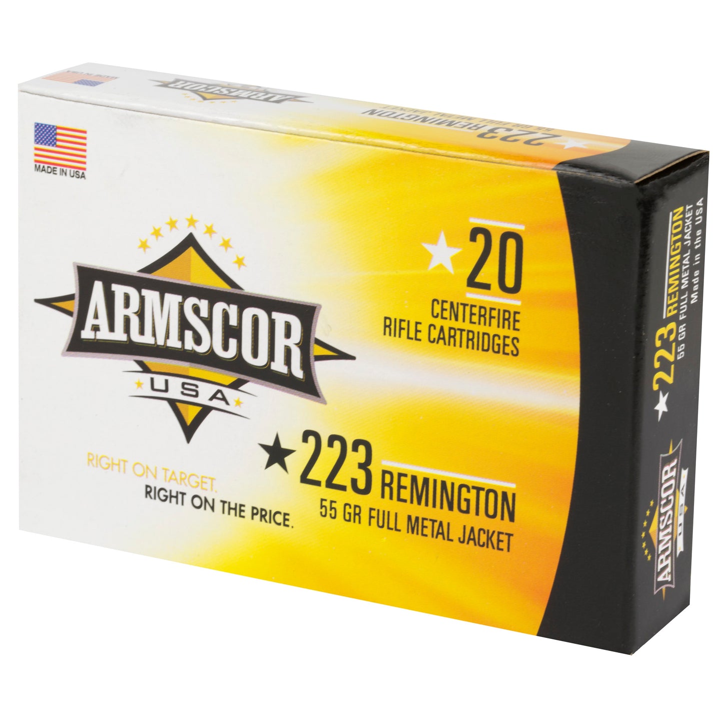 ARMSCOR 223REM 55GR FMJ 20/1000