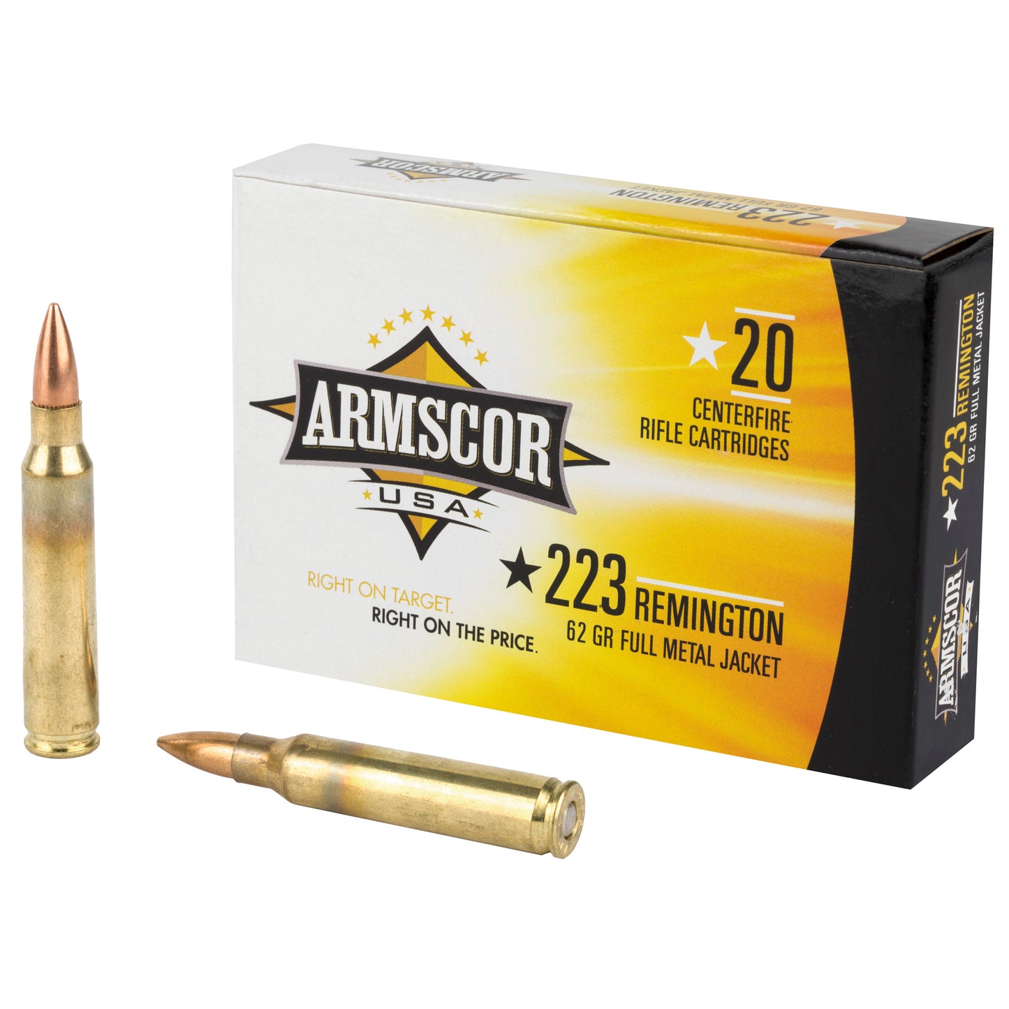 ARMSCOR 223REM 62GR FMJ 20/1000