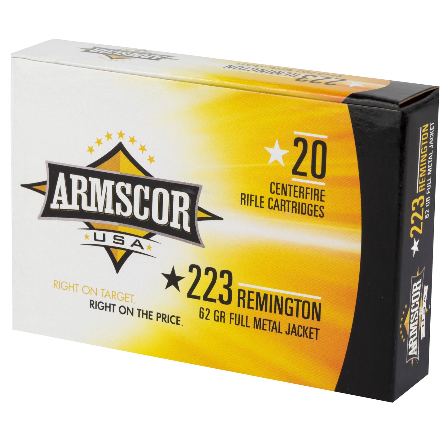 ARMSCOR 223REM 62GR FMJ 20/1000