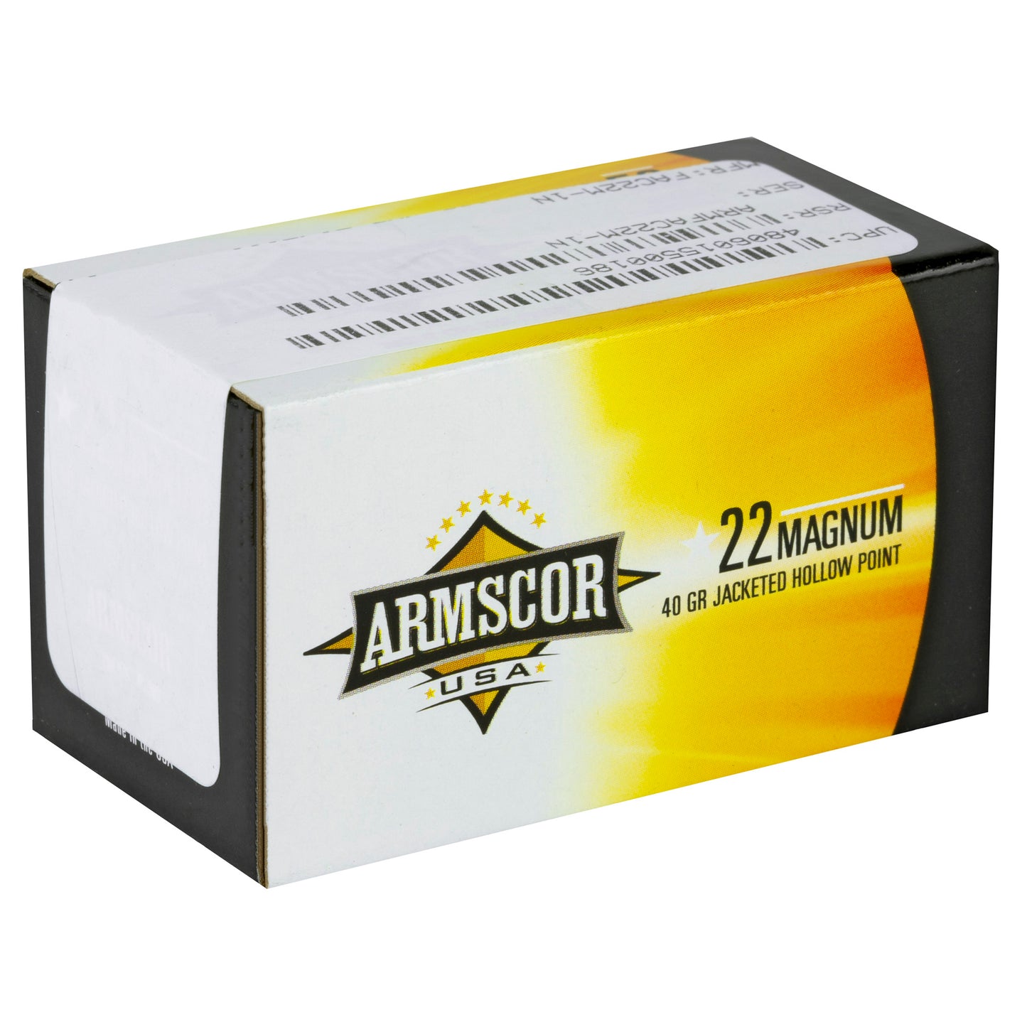 ARMSCOR 22WMR 40GR JHP 50/2000