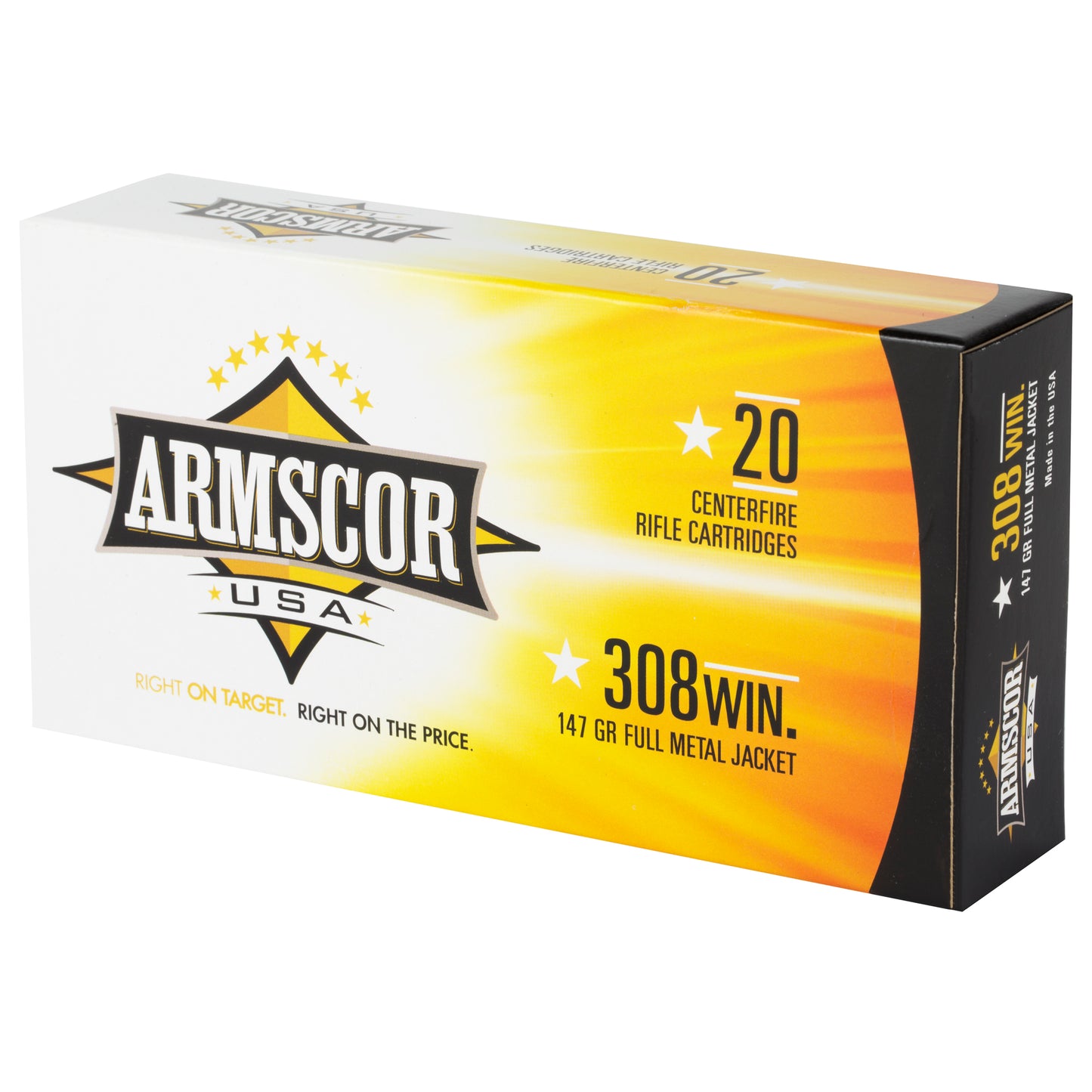 ARMSCOR 308WIN 147GR FMJ 20/200