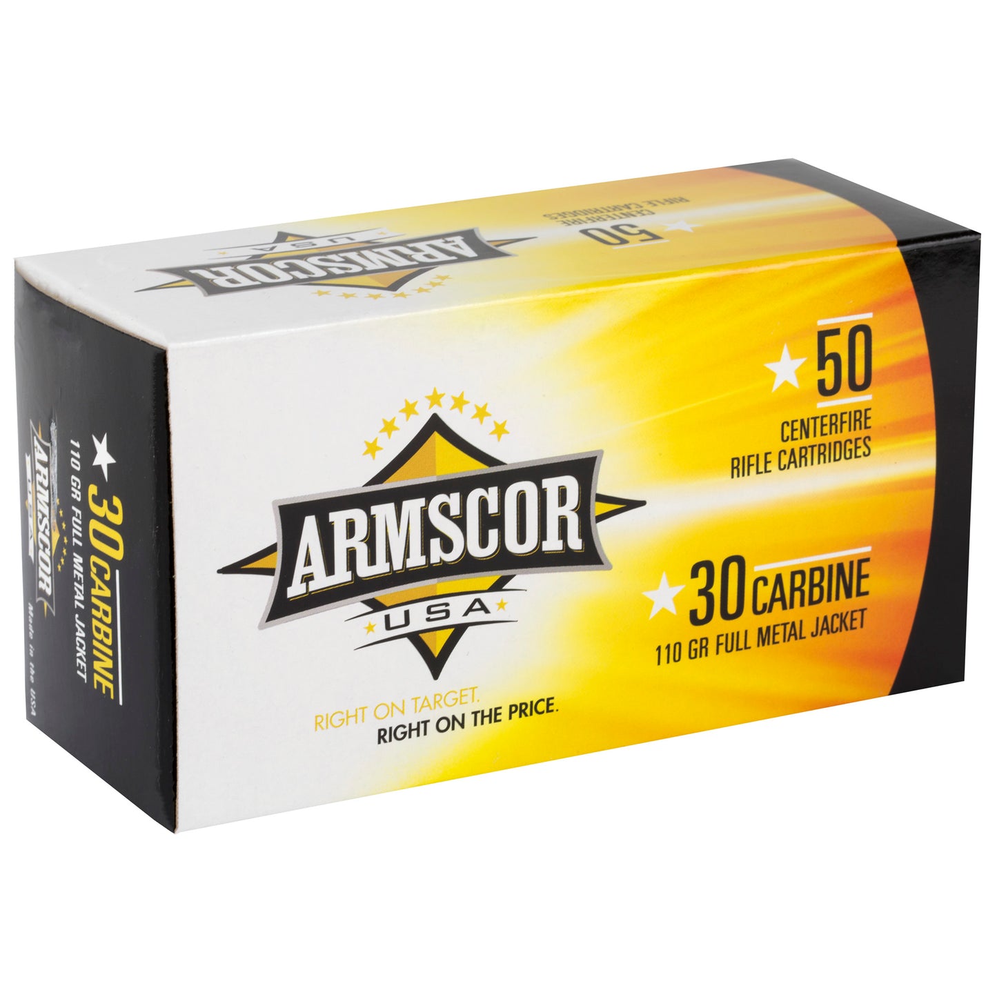 ARMSCOR 30CARB 110GR FMJ 50/1000