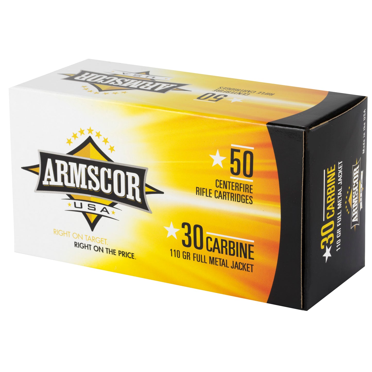 ARMSCOR 30CARB 110GR FMJ 50/1000