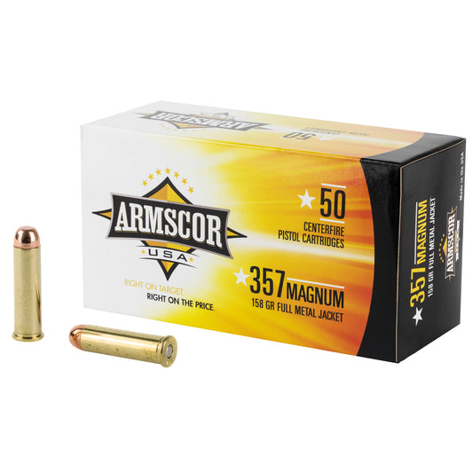 ARMSCOR 357MAG 158GR FMJ 50/1000