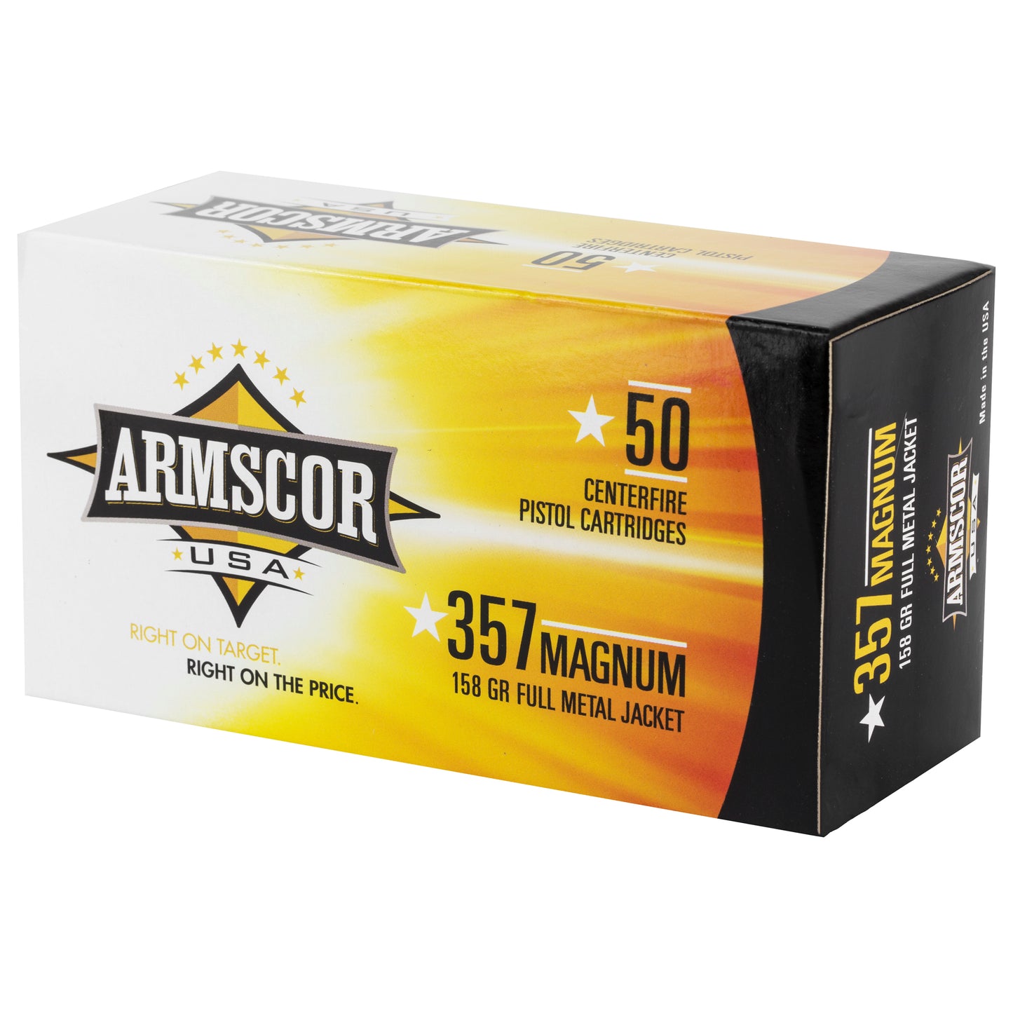 ARMSCOR 357MAG 158GR FMJ 50/1000