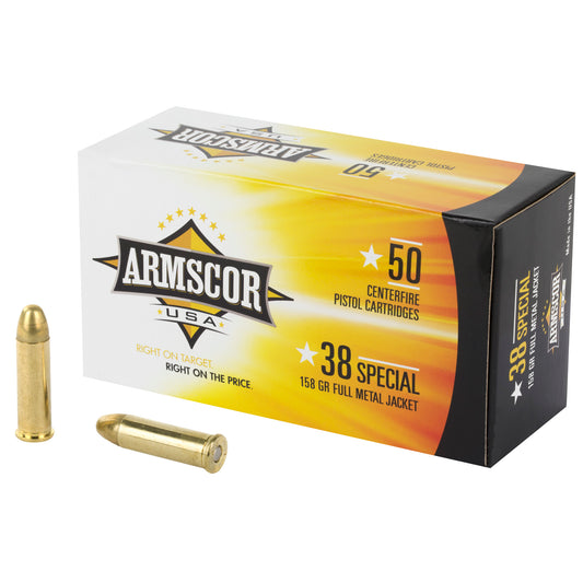 ARMSCOR 38SPL 158GR FMJ 50/1000