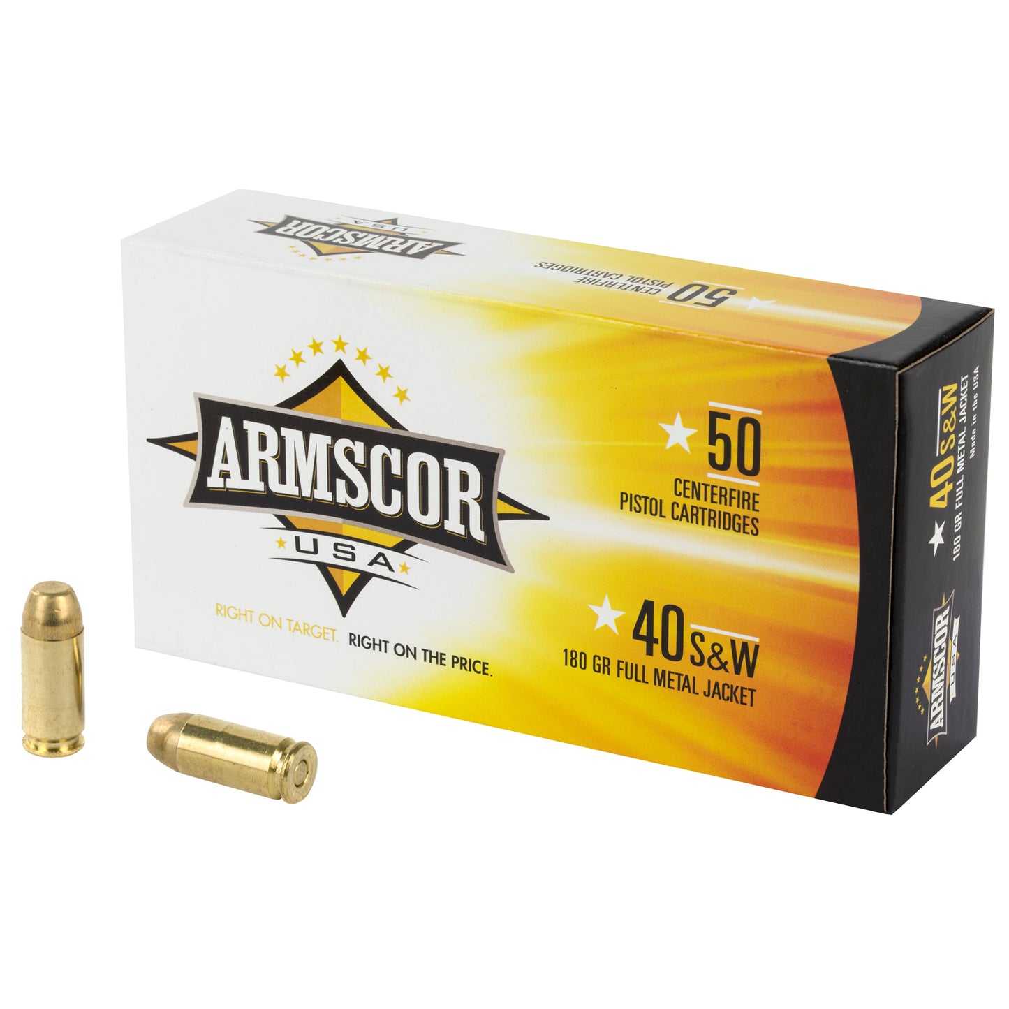 ARMSCOR 40SW 180GR FMJ 50/1000