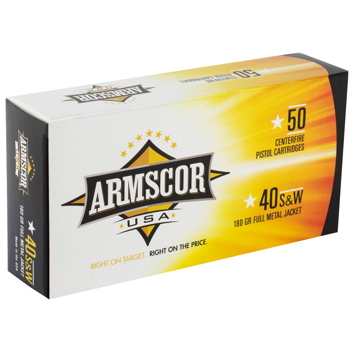 ARMSCOR 40SW 180GR FMJ 50/1000