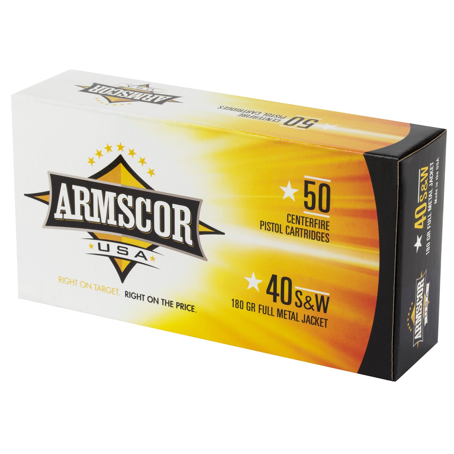 ARMSCOR 40SW 180GR FMJ 50/1000