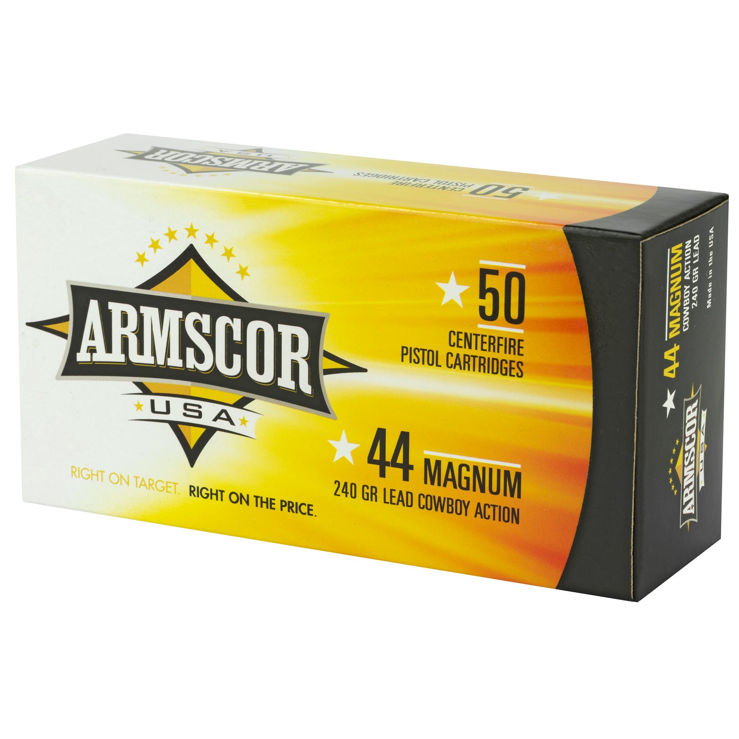 ARMSCOR 44MAG 240GR SWC 50/400