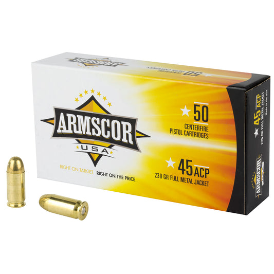 ARMSCOR 45ACP 230GR FMJ 50/1000