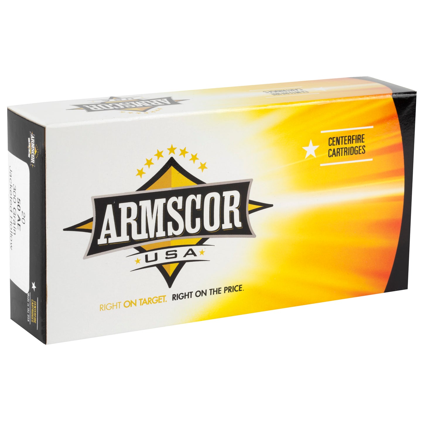 ARMSCOR 50AE 300GR JHP 20/400