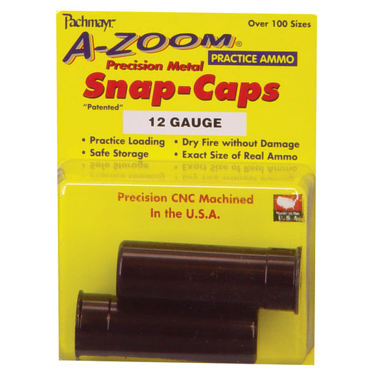 AZOOM SNAP CAPS 12GA 2/PK