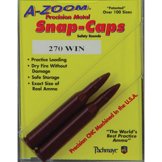 AZOOM SNAP CAPS 270WIN 2/PK