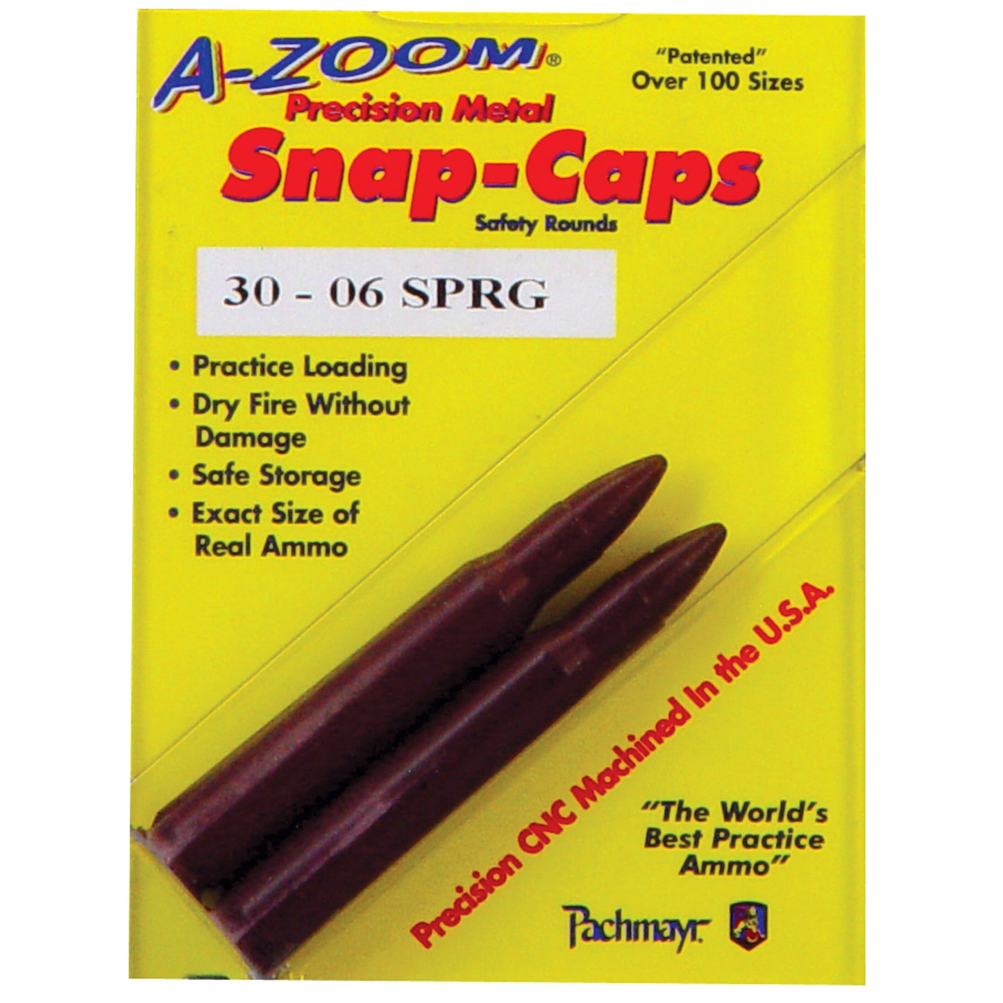 AZOOM SNAP CAPS 30-06SPG 2/PK