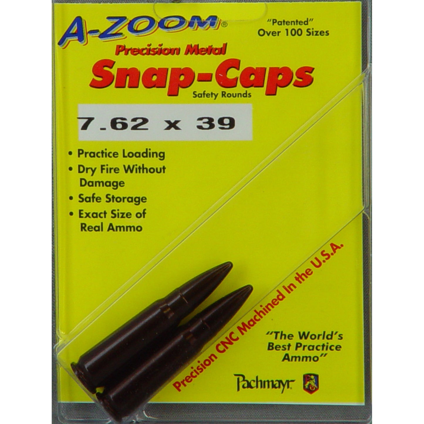 AZOOM SNAP CAPS 762X39 2/PK