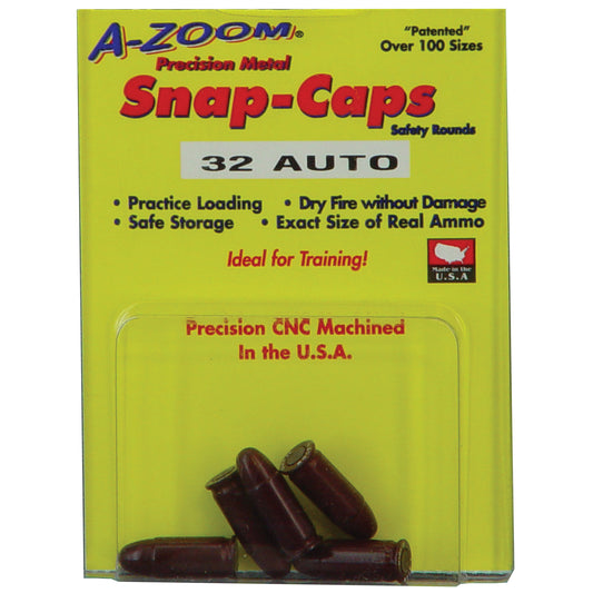 AZOOM SNAP CAPS 32ACP 5/PK