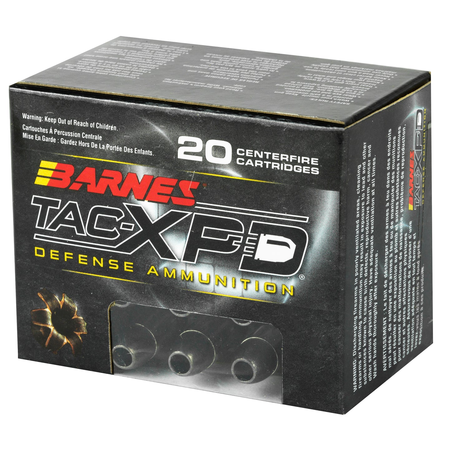 BARNES TAC-XPD 357MAG 125GR 20/200