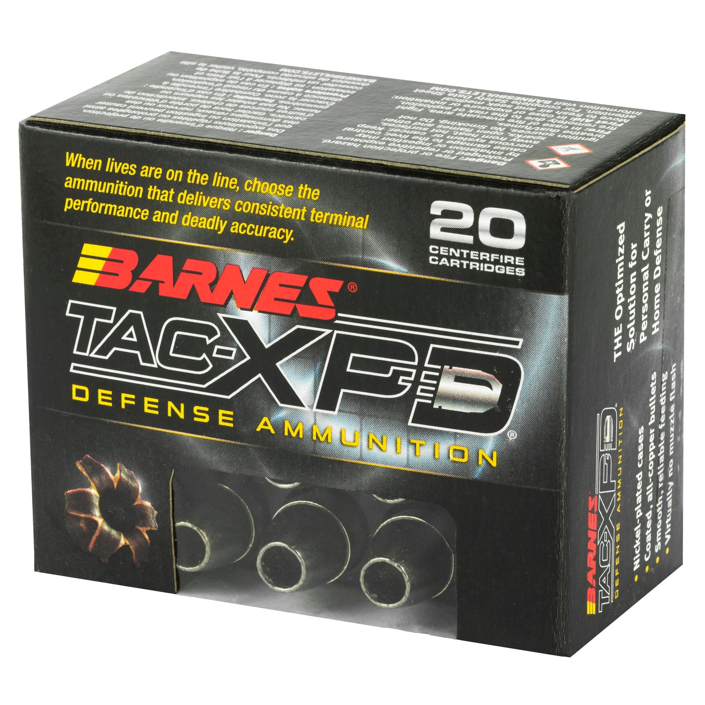 BARNES TAC-XPD 45ACP 185GR HP 20/200