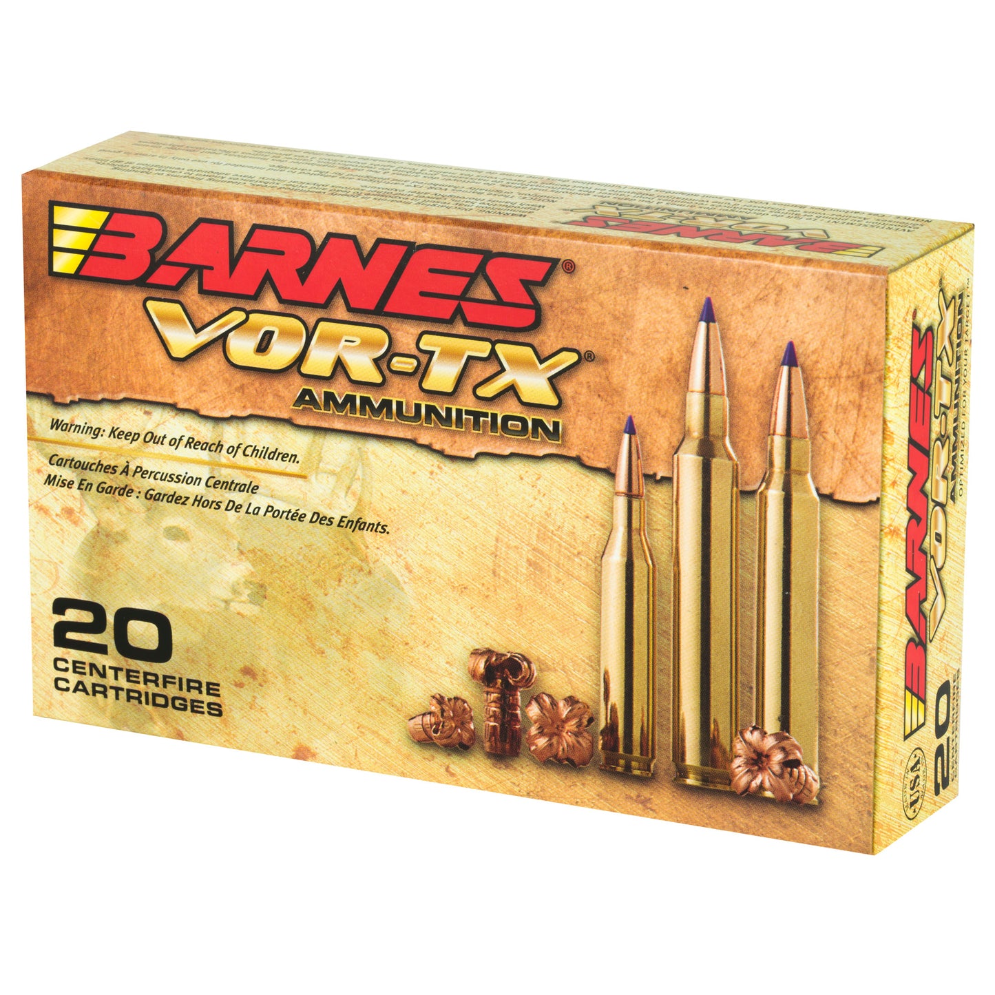 BARNES VOR-TX 25-06REM 100GR TTSX 20