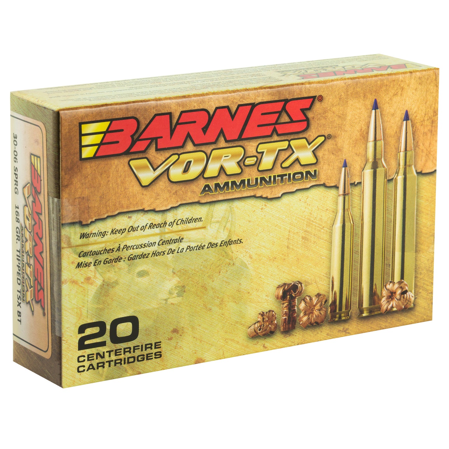 BARNES VOR-TX 3006 168GR TTSX BT 20