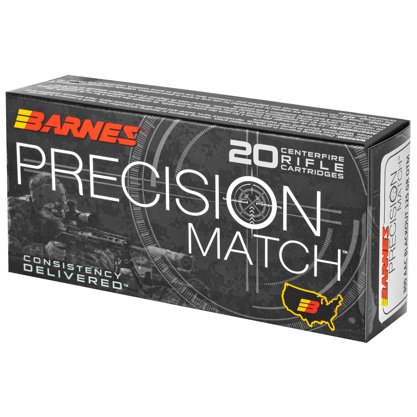 BARNES PREC MTH 300BLK 125GR 20/200