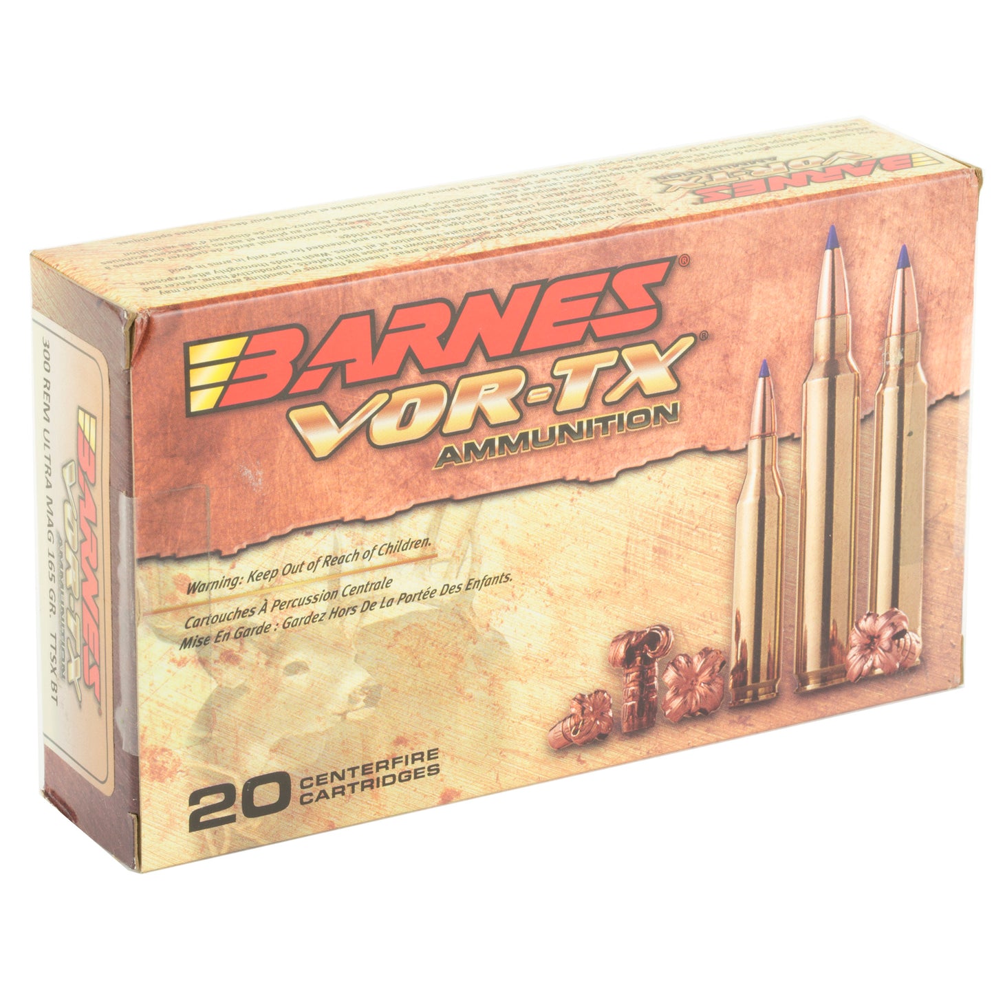 BARNES VOR-TX 300RUM 165GR TTSX 20