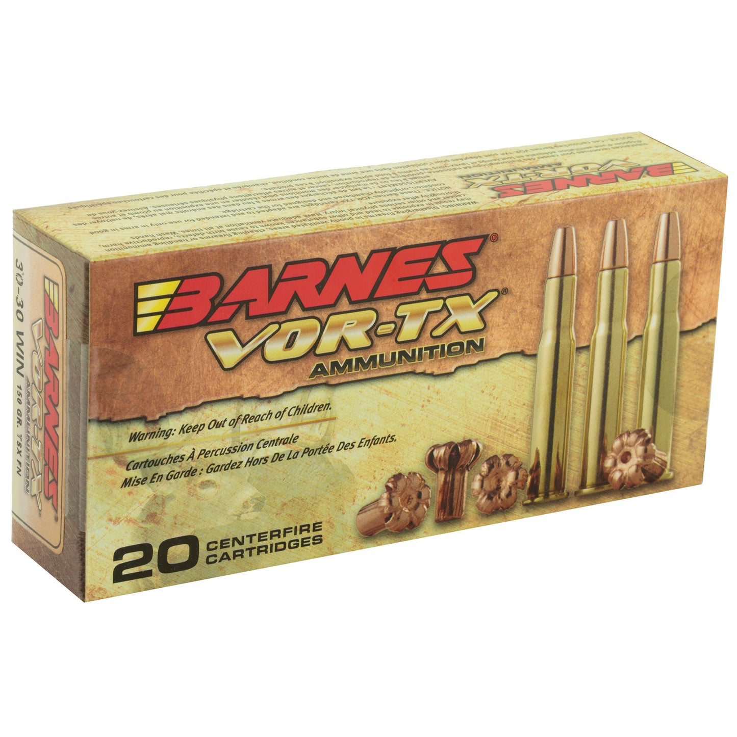 BARNES VOR-TX 30-30 150GR TSX FN 20/