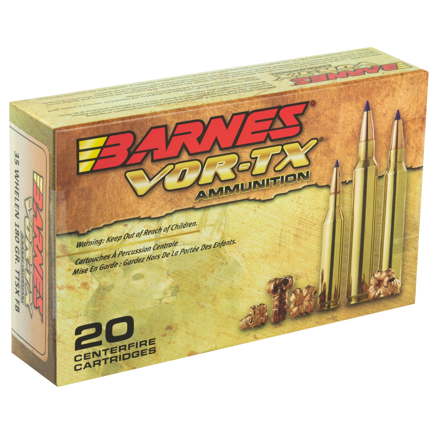 BARNES VOR-TX 35WHELEN 180GR TTSX 20