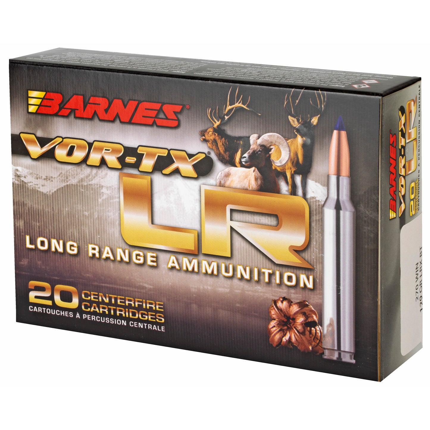 BARNES VOR-TX 270WIN LR 129GR 20/200