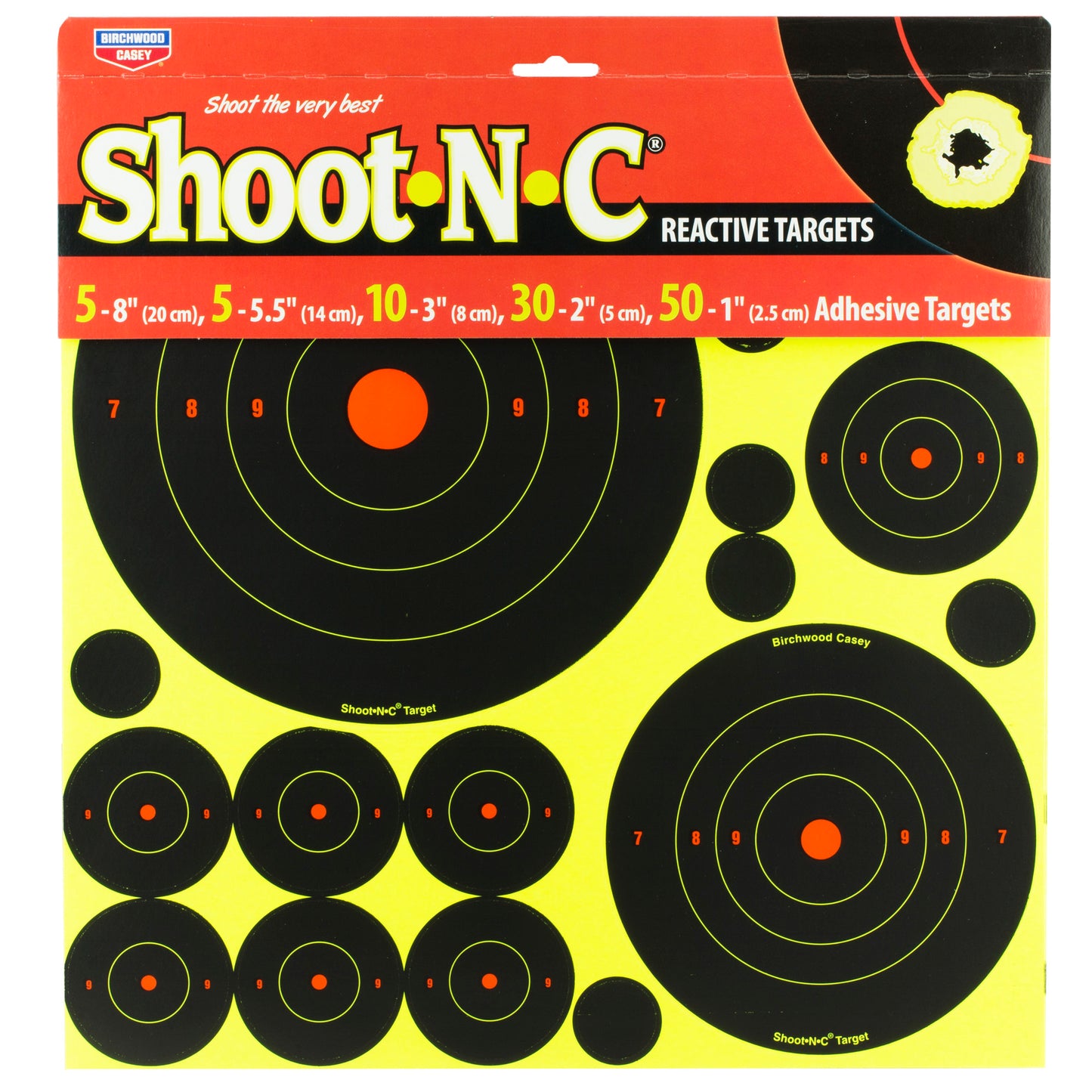 B/C SHT-N-C VARIETY PACK 50 TARGETS