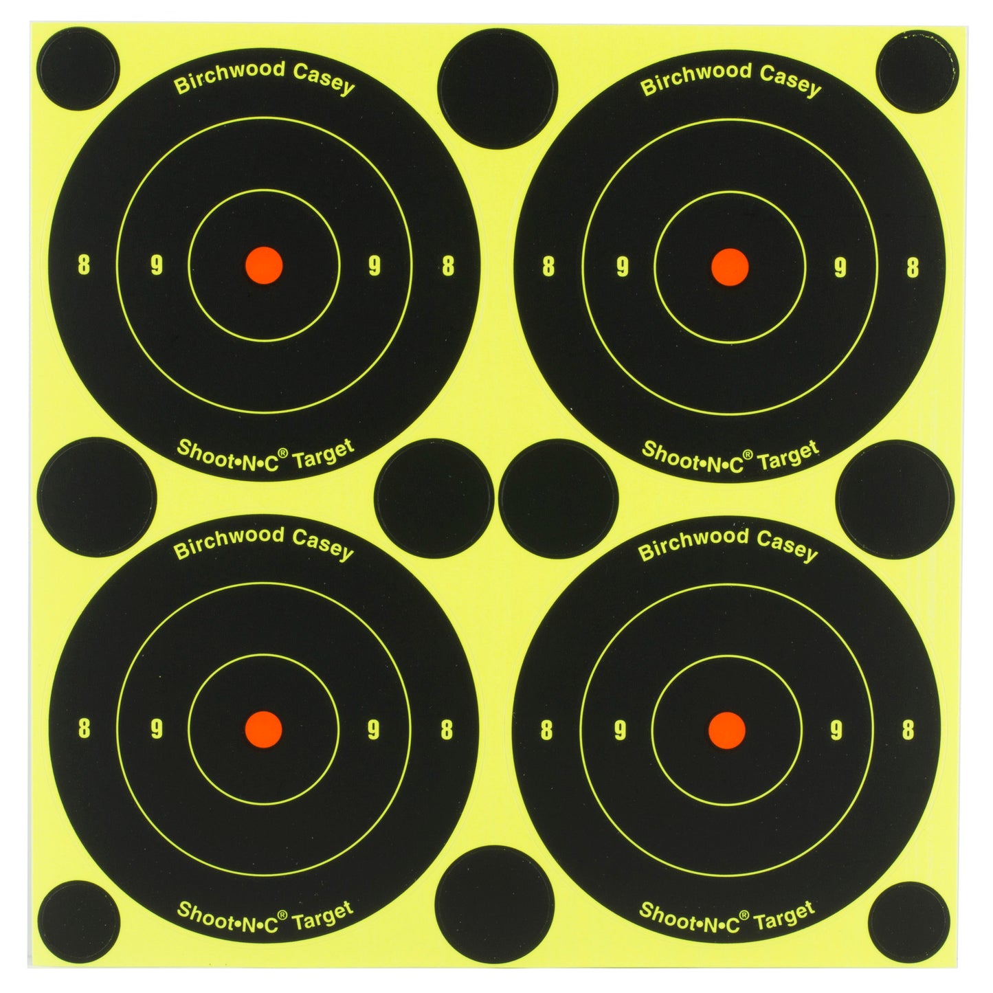 B/C SHT-N-C RND BULLSEYE TGT 240-3