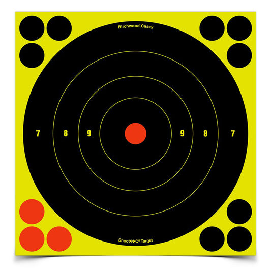 B/C SHT-N-C RND BULLSEYE TGT 30-8