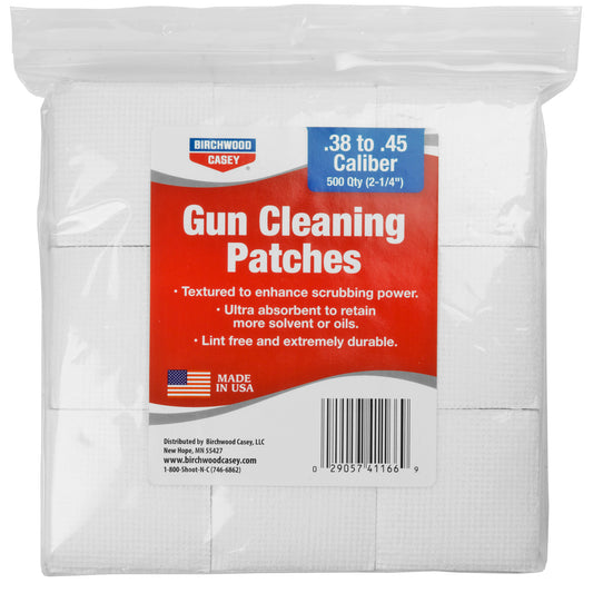 B/C PATCHES 2-1/4 .38-.45 CAL 500PK