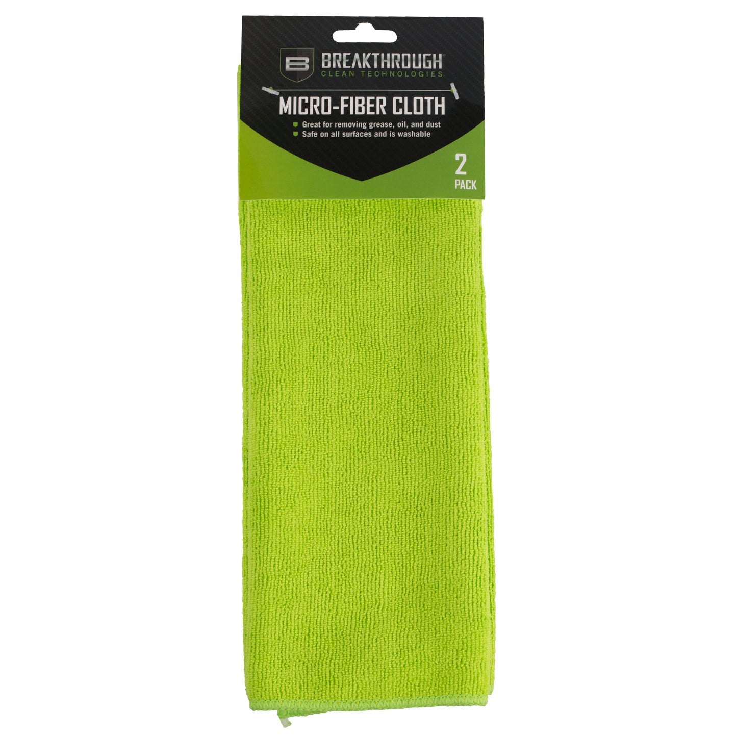 BCT MICROFIBER TOWEL 2PK GR