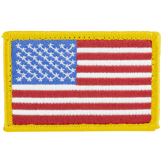 BH PATCH AMERICAN FLAG W/H&L R/W/B