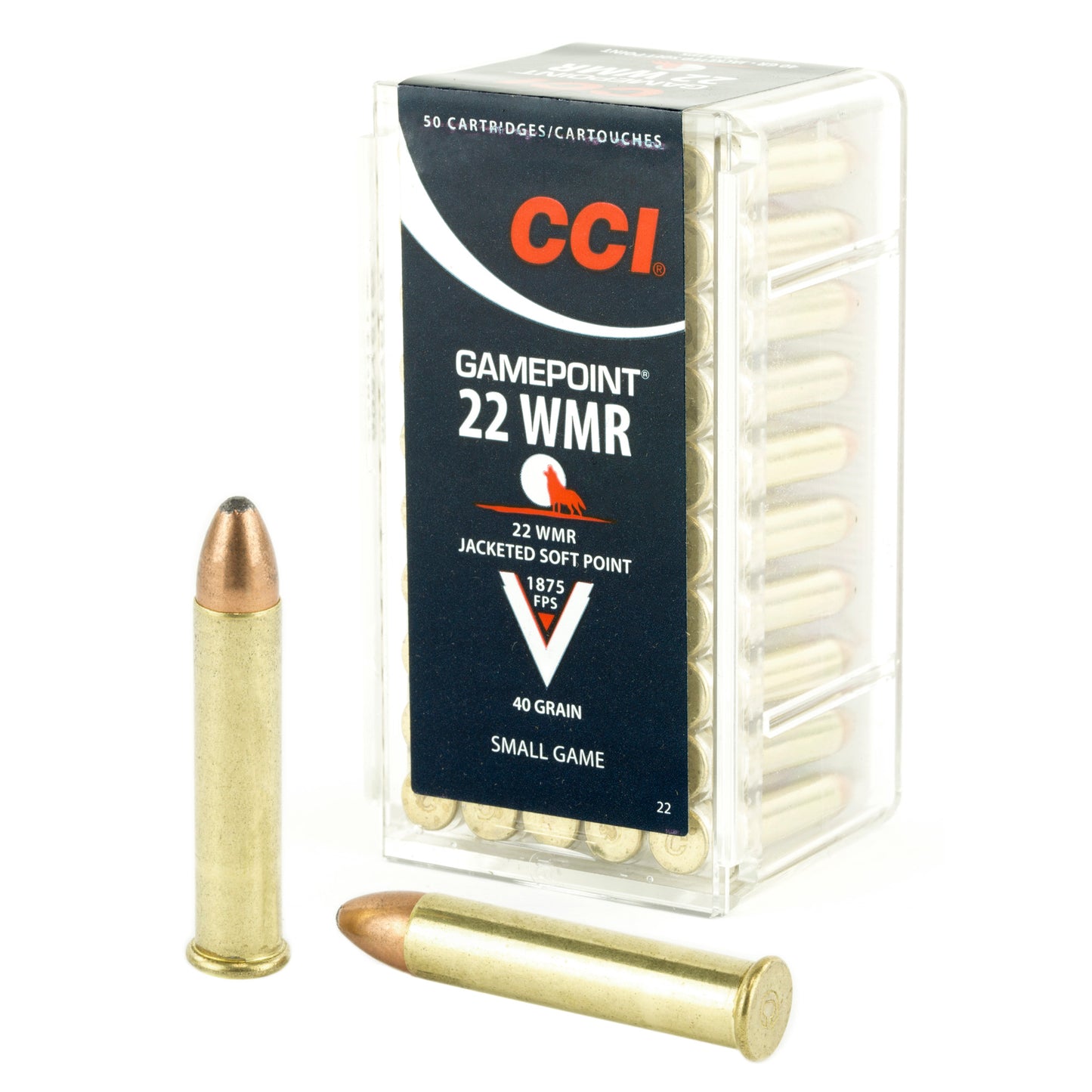 CCI 22WMR 40GR GAMEPOINT 50/2000