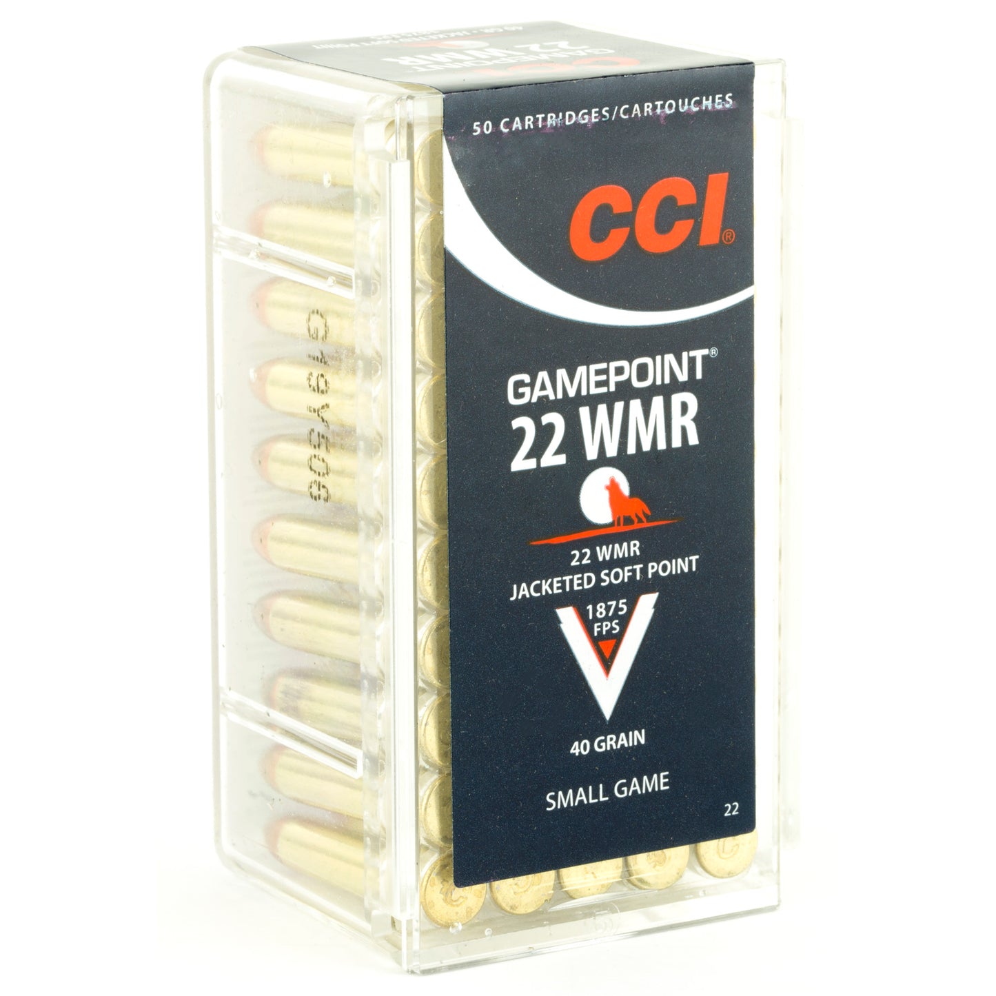 CCI 22WMR 40GR GAMEPOINT 50/2000