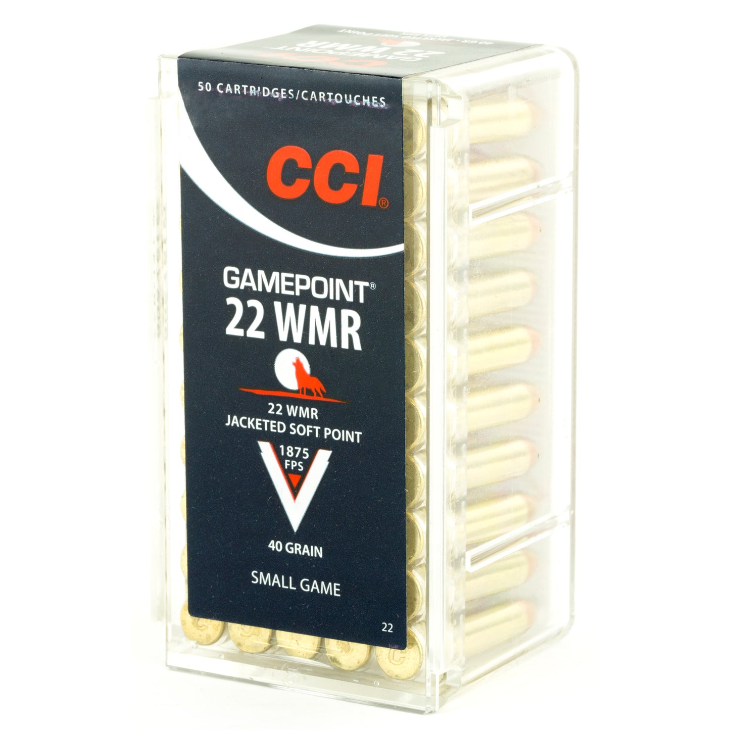 CCI 22WMR 40GR GAMEPOINT 50/2000