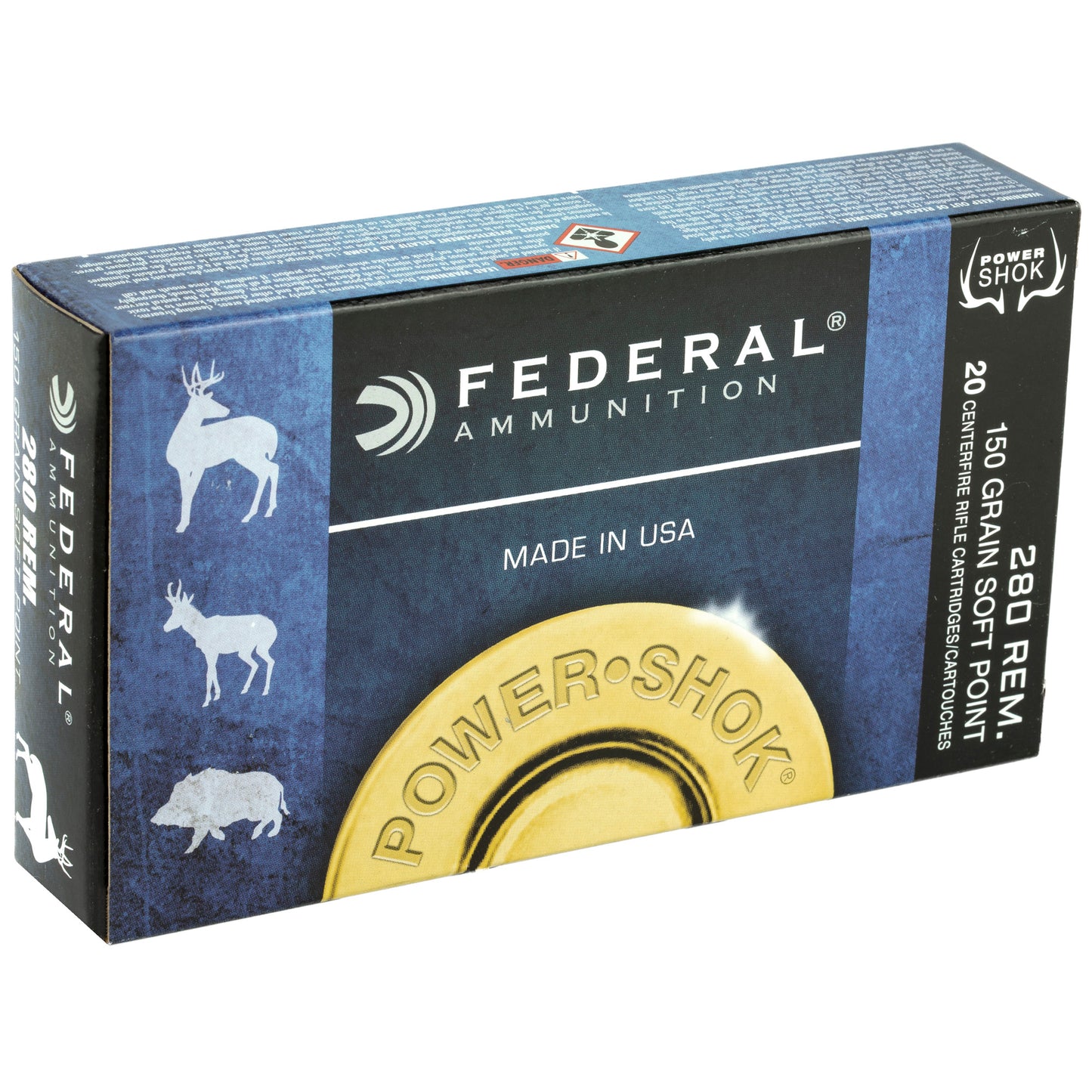 FED PWRSHK 280REM 150GR SP 20/200