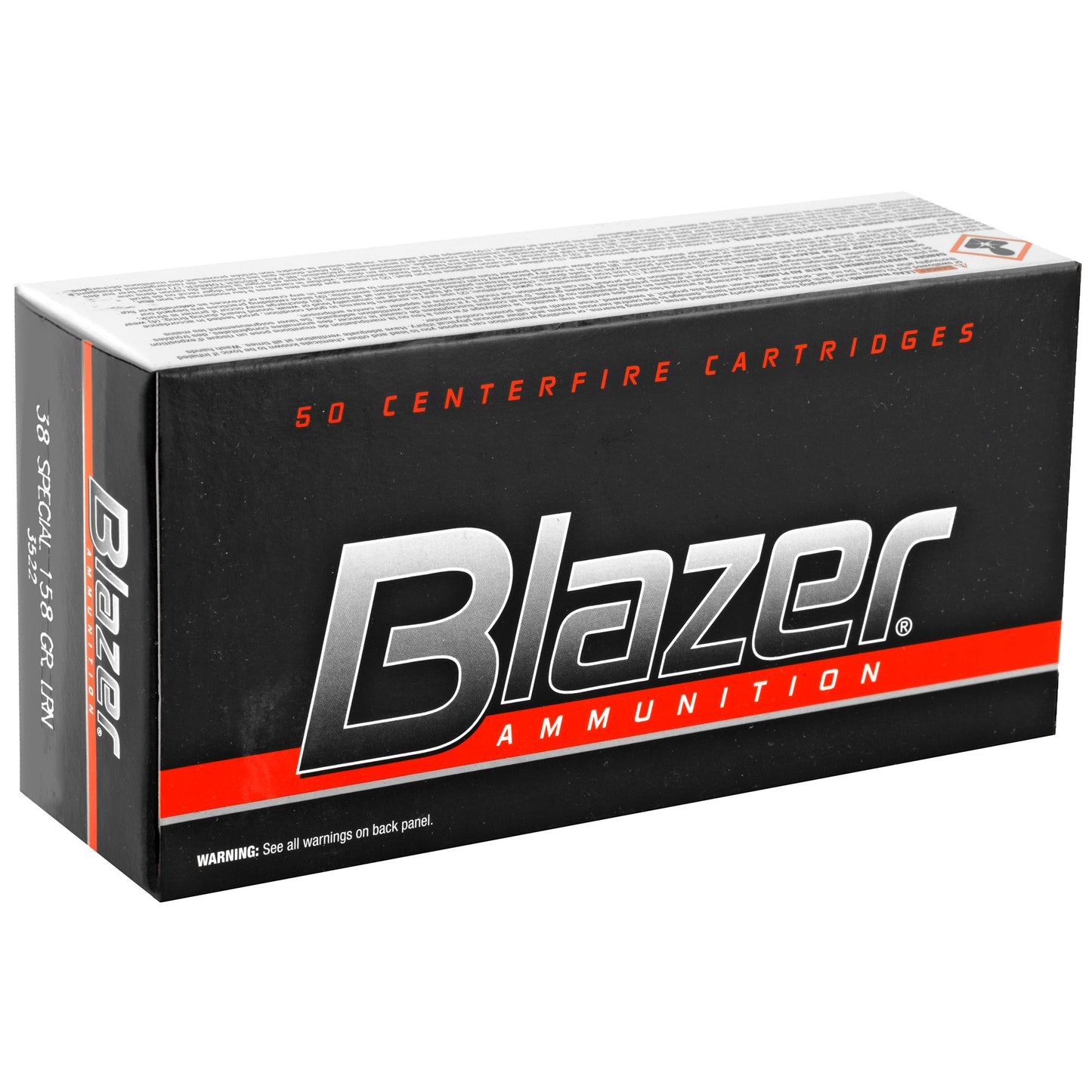 BLAZER 38SPL 158GR LRN 50/1000