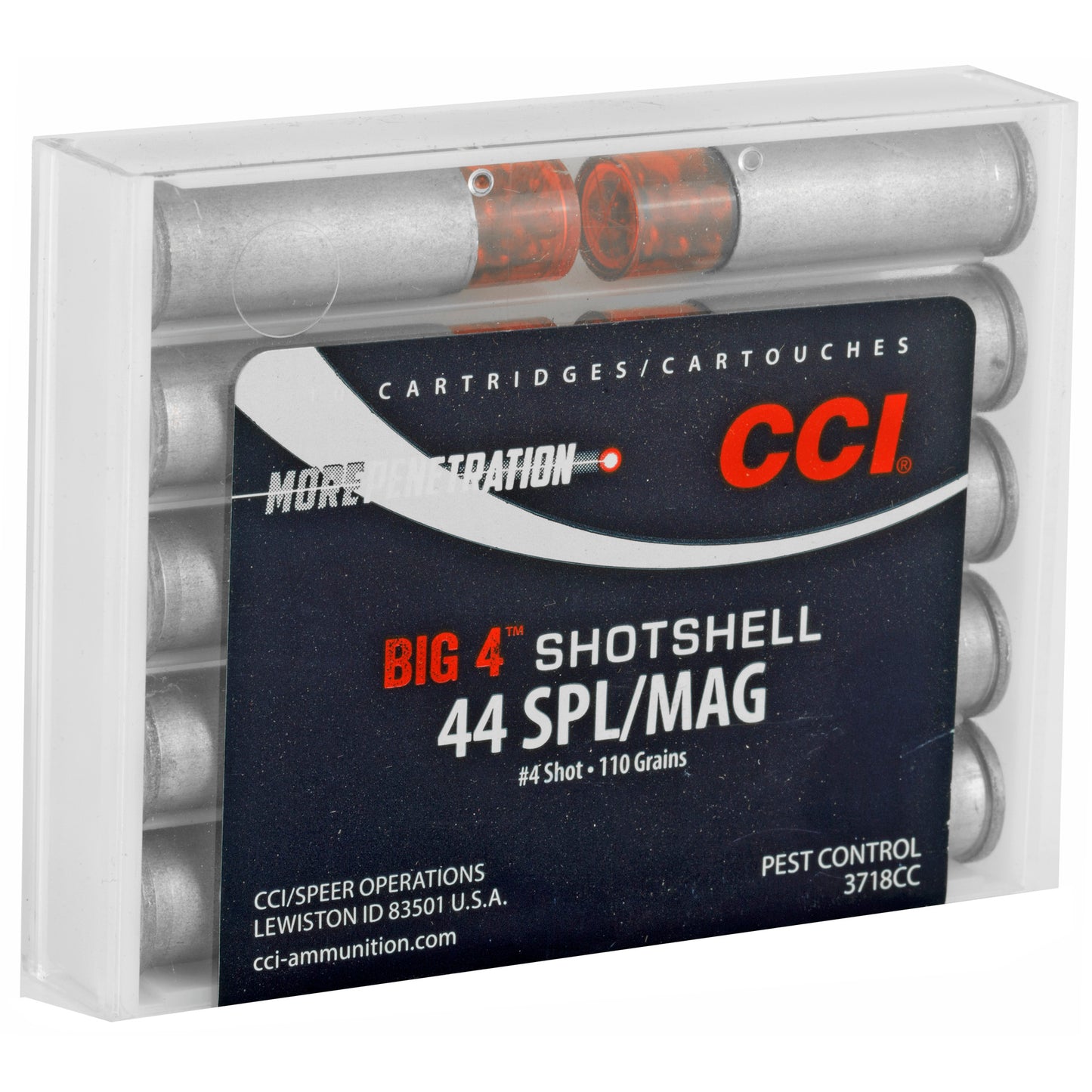 CCI 44SPL/MAG #4 SHOTSHELL10/200