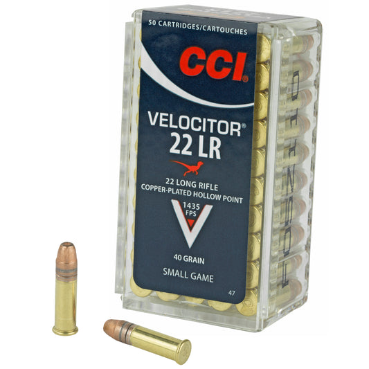 CCI 22LR VELOCITOR 40GR HP 50/5000